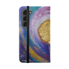 Load image into Gallery viewer, Flower of Gratitude - PHONE CASE WALLET - by Kerry Sandhu Art
