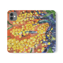 Load image into Gallery viewer, Rustic Wattle - PHONE CASE WALLET for Samsung &amp; iPhones - by Kerry Sandhu Art
