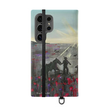 Load image into Gallery viewer, The Band Played Waltzing Matilda -PHONE CASE WALLET- by Kerry Sandhu Art
