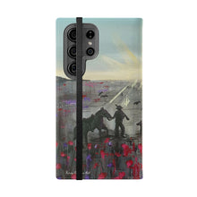 Load image into Gallery viewer, The Band Played Waltzing Matilda -PHONE CASE WALLET- by Kerry Sandhu Art
