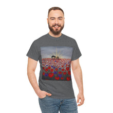 Load image into Gallery viewer, Benedictus - Unisex HEAVY COTTON TEE - by Kerry Sandhu Art
