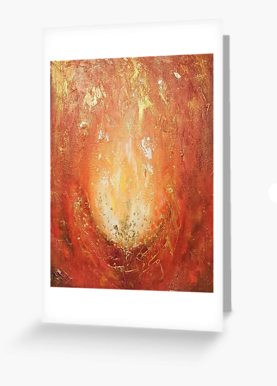 Change is Coming - BLANK CARD - by Kerry Sandhu Art