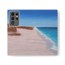 Load image into Gallery viewer, F/leather, elastic fastening, durable inner shell, stand feature, clear open ports, stitched pockets. 17 models, many designs
