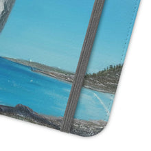 Load image into Gallery viewer, F/leather, elastic fastening, durable inner shell, stand feature, clear open ports, stitched pockets. 17 models, many designs
