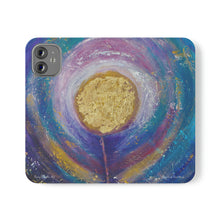 Load image into Gallery viewer, Flower of Gratitude - PHONE CASE WALLET for Samsung &amp; iPhones - Designed from original artwork
