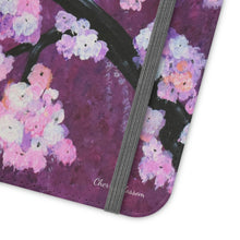 Load image into Gallery viewer, Cherry Blossom - PHONE CASE WALLET for Samsung &amp; iPhones - Designed from original artwork
