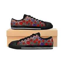 Load image into Gallery viewer, Extremely comfortable canvas sneakers with a high quality print are made to last and to impress by Kerry Sandhu Art
