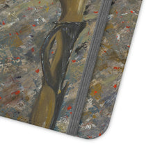 Load image into Gallery viewer, F/leather, elastic fastening, durable inner shell, stand feature, clear open ports, stitched pockets. 17 models, many designs
