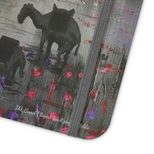 Load image into Gallery viewer, F/leather, elastic fastening, durable inner shell, stand feature, clear open ports, stitched pockets. 17 models, many designs
