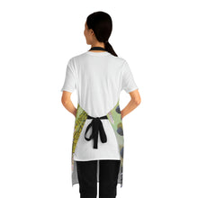 Load image into Gallery viewer, Apron - lightweight, silky finish 100% polyester, two front pockets. Many original artwork designs by Kerry Sandhu Art

