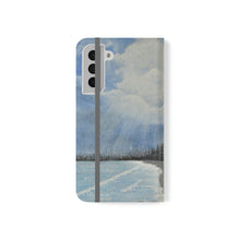 Load image into Gallery viewer, F/leather, elastic fastening, durable inner shell, stand feature, clear open ports, stitched pockets. 17 models, many designs
