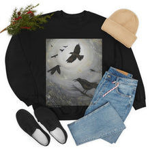 Load image into Gallery viewer, Sweatshirt 50/50 Cotton/Polyester, Medium-heavy fabric, Loose fit, true to size, Original art designs by Kerry Sandhu Art
