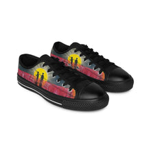 Load image into Gallery viewer, Extremely comfortable canvas sneakers with a high quality print are made to last and to impress by Kerry Sandhu Art
