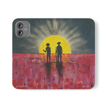 Load image into Gallery viewer, F/leather, elastic fastening, durable inner shell, stand feature, clear open ports, stitched pockets. 17 models, many designs
