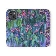 Load image into Gallery viewer, F/leather, elastic fastening, durable inner shell, stand feature, clear open ports, stitched pockets. 17 models, many designs

