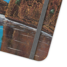 Load image into Gallery viewer, Reflections - PHONE CASE WALLET for Samsung &amp; iPhones - Designed from original artwork

