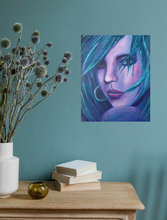 Load image into Gallery viewer, Original art celebrating the Divine Feminine, Female Empowerment, Sexuality, Sensuality &amp; loving yourself by Kerry Sandhu Art
