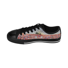Load image into Gallery viewer, Extremely comfortable canvas sneakers with a high quality print are made to last and to impress by Kerry Sandhu Art
