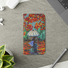 Load image into Gallery viewer, Autumn Rain - PHONE CASE WALLET for Samsung &amp; iPhones - Designed from original artwork
