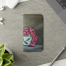 Load image into Gallery viewer, F/leather, elastic fastening, durable inner shell, stand feature, clear open ports, stitched pockets. 17 models, many designs
