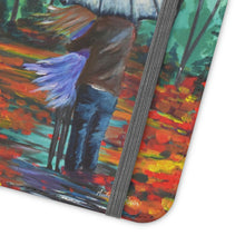 Load image into Gallery viewer, Autumn Rain - PHONE CASE WALLET for Samsung &amp; iPhones - Designed from original artwork
