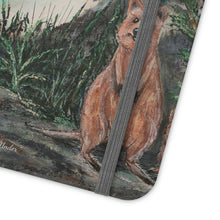 Load image into Gallery viewer, F/leather, elastic fastening, durable inner shell, stand feature, clear open ports, stitched pockets. 17 models, many designs
