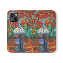 Load image into Gallery viewer, Autumn Rain - PHONE CASE WALLET for Samsung &amp; iPhones - Designed from original artwork
