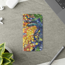 Load image into Gallery viewer, F/leather, elastic fastening, durable inner shell, stand feature, clear open ports, stitched pockets. 17 models, many designs
