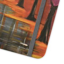 Load image into Gallery viewer, F/leather, elastic fastening, durable inner shell, stand feature, clear open ports, stitched pockets. 17 models, many designs
