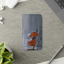 Load image into Gallery viewer, The Lady in Red - PHONE CASE WALLET for Samsung &amp; iPhones - Designed from original artwork
