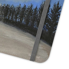 Load image into Gallery viewer, F/leather, elastic fastening, durable inner shell, stand feature, clear open ports, stitched pockets. 17 models, many designs
