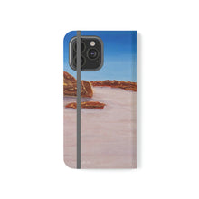 Load image into Gallery viewer, F/leather, elastic fastening, durable inner shell, stand feature, clear open ports, stitched pockets. 17 models, many designs
