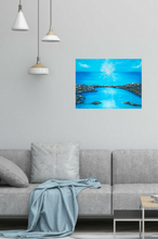 Load image into Gallery viewer, &#39;My Island Home&#39; - ORIGINAL ARTWORK - by Kerry Sandhu Art
