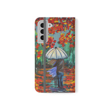 Load image into Gallery viewer, Autumn Rain - PHONE CASE WALLET for Samsung &amp; iPhones - Designed from original artwork
