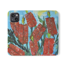 Load image into Gallery viewer, F/leather, elastic fastening, durable inner shell, stand feature, clear open ports, stitched pockets. 17 models, many designs
