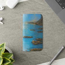 Load image into Gallery viewer, F/leather, elastic fastening, durable inner shell, stand feature, clear open ports, stitched pockets. 17 models, many designs
