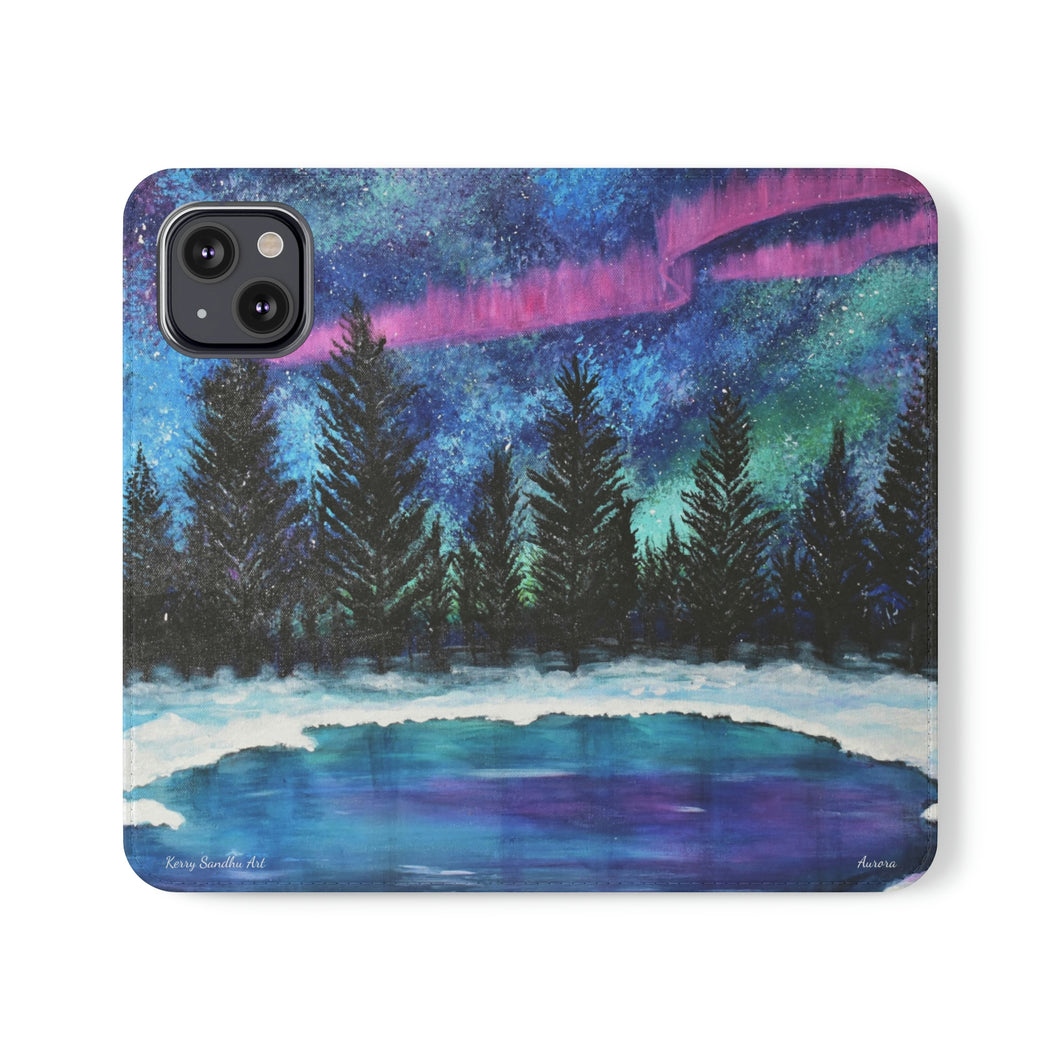 Aurora - PHONE CASE WALLET for Samsung & iPhones - Designed from original artwork