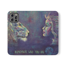 Load image into Gallery viewer, F/leather, elastic fastening, durable inner shell, stand feature, clear open ports, stitched pockets. 17 models, many designs
