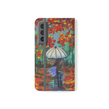 Load image into Gallery viewer, Autumn Rain - PHONE CASE WALLET for Samsung &amp; iPhones - Designed from original artwork

