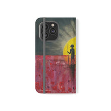 Load image into Gallery viewer, F/leather, elastic fastening, durable inner shell, stand feature, clear open ports, stitched pockets. 17 models, many designs
