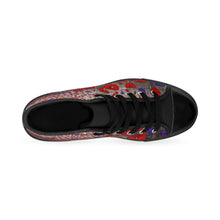 Load image into Gallery viewer, Benedictus (Poppies Only) - WOMEN&#39;S HIGH-TOP SNEAKERS - Designed from original ANZAC Day artwork
