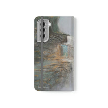 Load image into Gallery viewer, F/leather, elastic fastening, durable inner shell, stand feature, clear open ports, stitched pockets. 17 models, many designs
