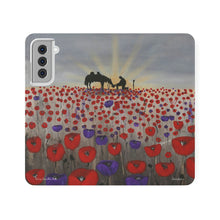 Load image into Gallery viewer, Benedictus - PHONE CASE WALLET for Samsung &amp; iPhones - Designed from original ANZAC Day artwork
