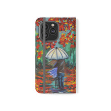 Load image into Gallery viewer, Autumn Rain - PHONE CASE WALLET for Samsung &amp; iPhones - Designed from original artwork
