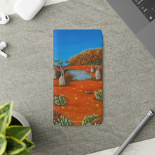 Load image into Gallery viewer, F/leather, elastic fastening, durable inner shell, stand feature, clear open ports, stitched pockets. 17 models, many designs
