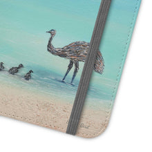 Load image into Gallery viewer, Surfin&#39; Bird - PHONE CASE WALLET for Samsung &amp; iPhones - Designed from original artwork
