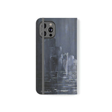 Load image into Gallery viewer, F/leather, elastic fastening, durable inner shell, stand feature, clear open ports, stitched pockets. 17 models, many designs

