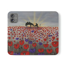 Load image into Gallery viewer, Benedictus - PHONE CASE WALLET for Samsung &amp; iPhones - Designed from original ANZAC Day artwork
