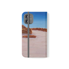 Load image into Gallery viewer, F/leather, elastic fastening, durable inner shell, stand feature, clear open ports, stitched pockets. 17 models, many designs
