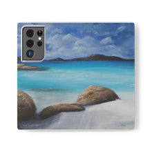 Load image into Gallery viewer, F/leather, elastic fastening, durable inner shell, stand feature, clear open ports, stitched pockets. 17 models, many designs
